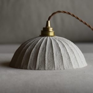 輪花吊燈-顆粒白 E27 直徑22