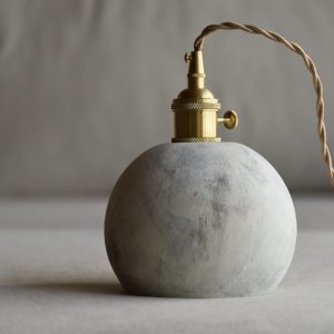 球型吊燈-墨白 E14 直徑14