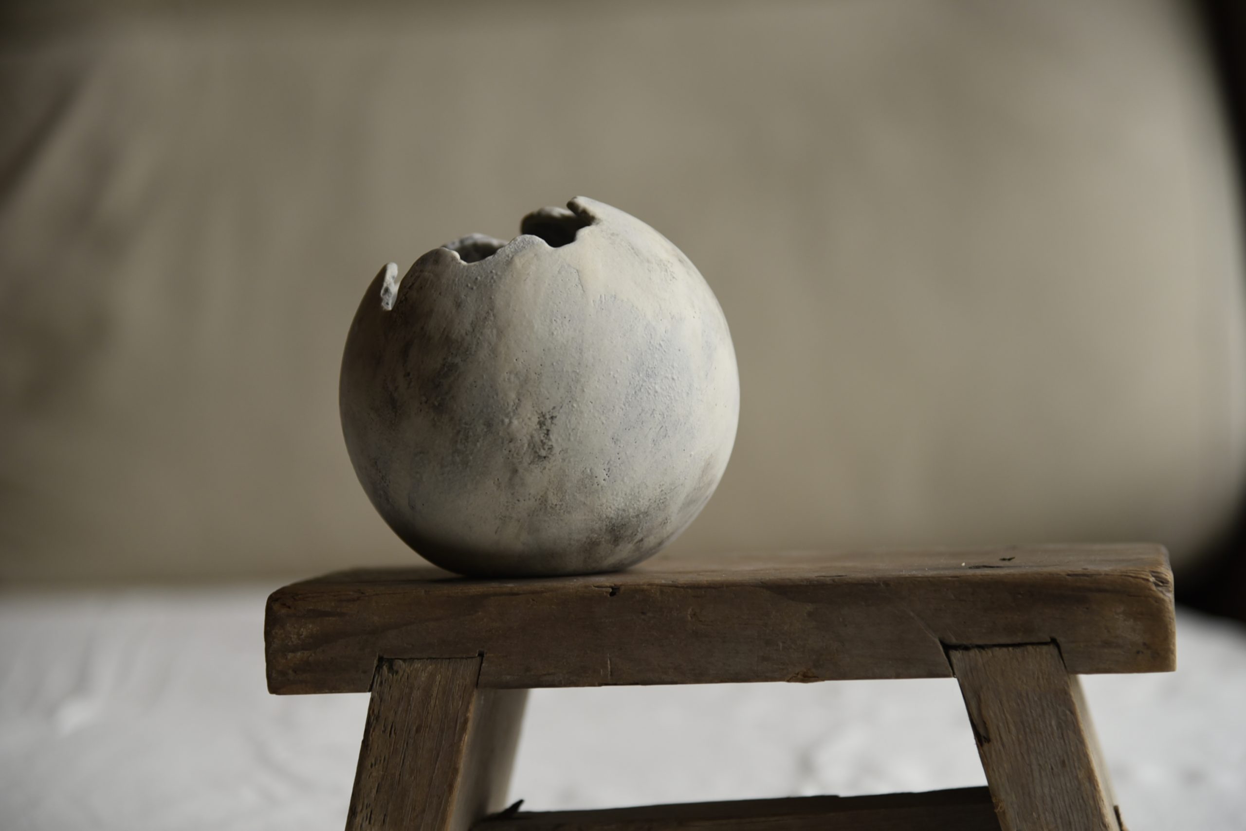 球型花器-墨白 12cm:圖片 7